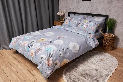 Пододеяльник Moon&Star Бязь Gold Люкс Dandelion Dreams King Size 220x240 см - фото 1