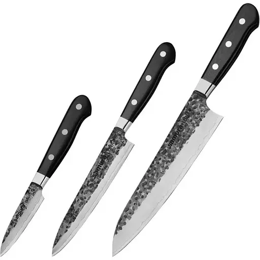 Набір із 3 кухонних ножів Samura PRO-S Lunar (SPL-0230) - фото 1