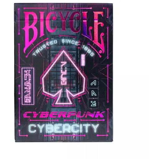Карты игральные United States Playing Card Company Cyberpunk Cybercity (ВС_КИБК) - фото 1