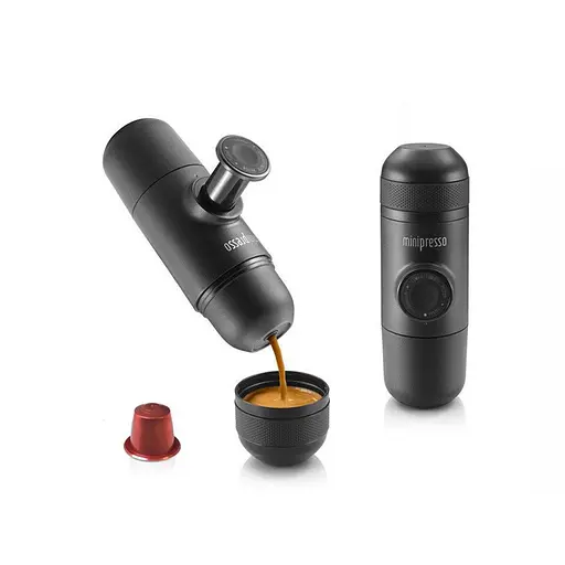 Портативная эспрессо-кофеварка Wacaco Minipresso NS, механическая, для капсул - фото 2