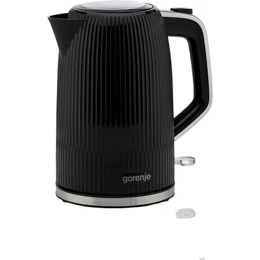 Gorenje Электрочайник 1.7л, Strix-контроль, черный матовый