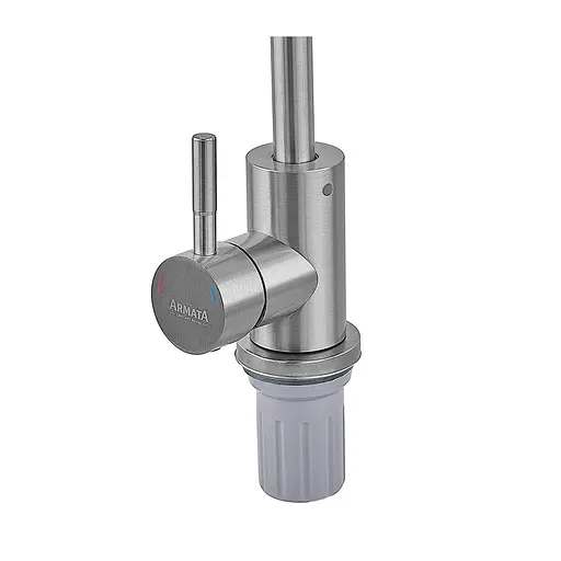 Змішувач для кухні Armata SUS-011 з рефлекторним виливом CH6483 Нержавіюча сталь - фото 5