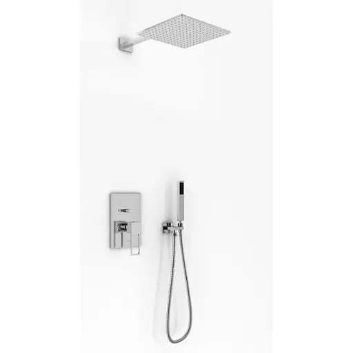 Душова система прихованного монтажу Kohlman Nexen хром + Box прихованого монтажу QW210UQ25, Хром - фото 1