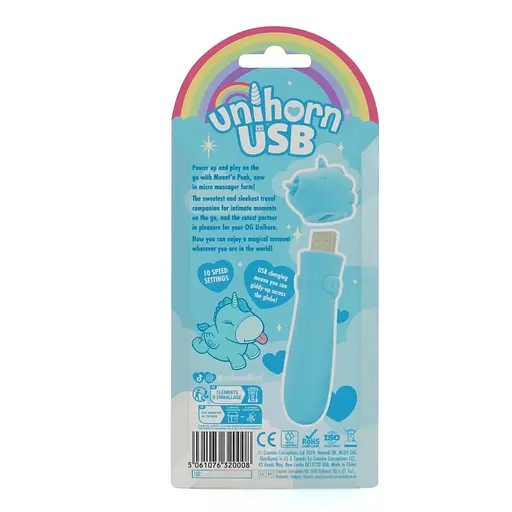 Вибропуля Unihorn USB Bullet - Mount'n Peak - фото 5