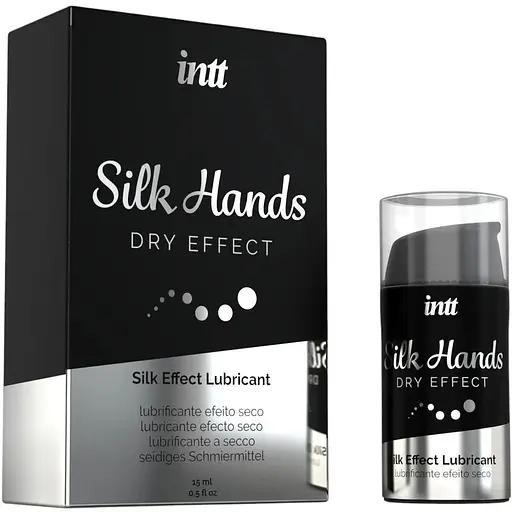 Ульта-густа силіконова змазка Intt Silk Hands з матовим ефектом 15 мл