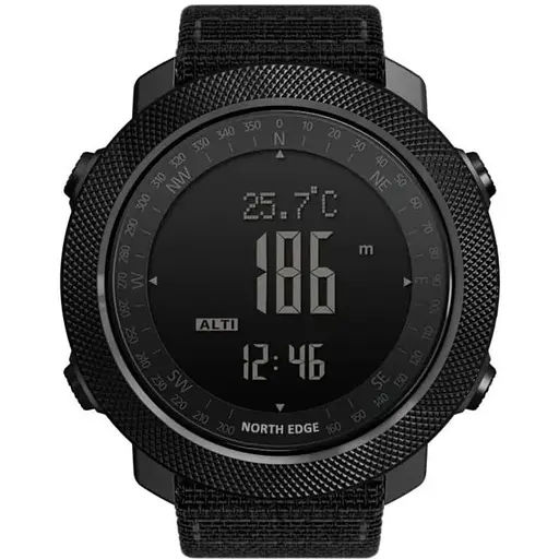 Часы North Edge Apache 5BAR Black (9992)