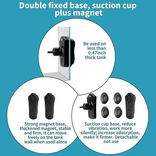 Безшумний циркуляційний насос для акваріума hygger 2*8000 л/ч - фото 2