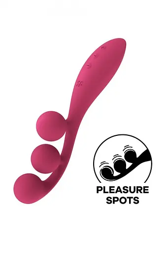 Вібратор Satisfyer Tri Ball 1 20.5 см рожевий - фото 8