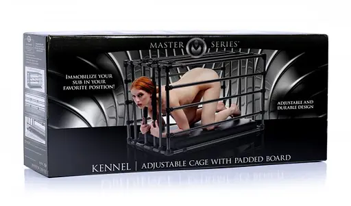 Прочная разборная клетка для наказаний Kennel Adjustable Bondage Cage - фото 4