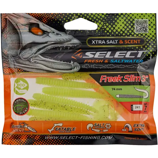 Силікон Select Freek Slim 3" #241 (7 шт/уп) - фото 2