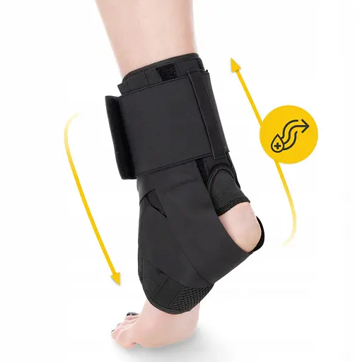 Фіксатор (бандаж) для гомілкостопу 4FIZJO на шнурівці, універсальний 1 шт 4FJ0635 (P-5905973400558) - фото 2