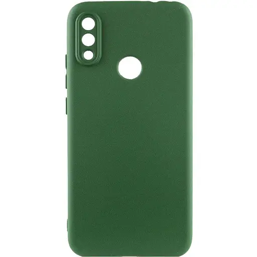 Чохол TPU Getman Liquid Silk Full Camera для Xiaomi Redmi Note 7 / Note 7 Pro / Note 7s Зелений / Dark green