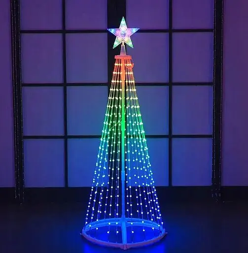 Новорічна штучна LED ялинка розумна світлодіодна 250см 340 лампочок - фото 2