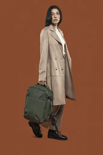 Tucano Рюкзак дорожный Tugo M Dry Cabin Luggage 15.6, зеленый - фото 5