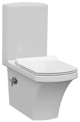 Чаша напольного унитаза с функцией биде Idevit Vega 2804-0307, Белый - фото 1