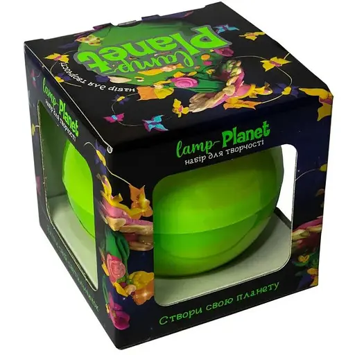Набір для творчості Strateg Lamp-planet нічник українською мовою (30224)