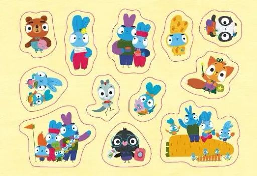 Хоробрі Зайці. Грай з Хоробрими Зайцями. Пригодницькі розмальовки - фото 5