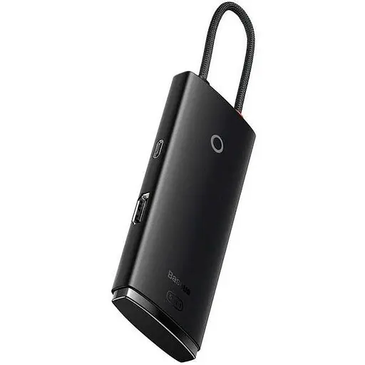 USB-хаб Baseus Lite Series 5-Port Type-C HUB Docking Station Black (WKQX040001) [89299] - фото 2