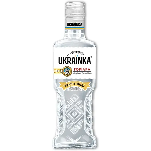 Водка Ukraїnka Traditional 40% 0.2 л