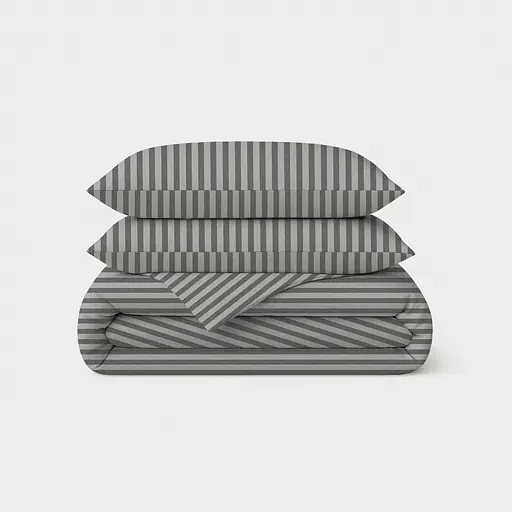 Комплект постельного белья LeLit Семейный 150х215 см - 2 шт. бязь B-1249/2 серый (le2000000341255) - фото 7