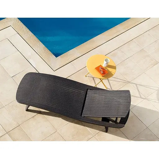 Шезлонг пластиковый Keter Pacific, коричневый - фото 6