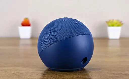 Колонка портативна розумна Amazon Echo Dot 5th Generation Deep Sea Blue (синя) - фото 3