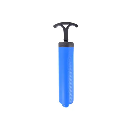 Насос ручной для мячей Bambi P2252 с иглой 19 см Синий - фото 1