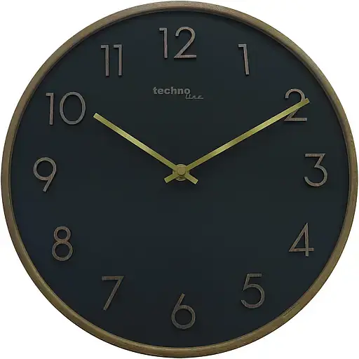 Часы настенные Technoline WT2430 Black (WT2430) - фото 1