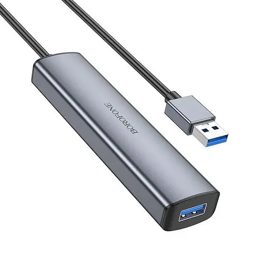 Концентратор USB Hub Borofone DH12 4 в 1 - фото 5