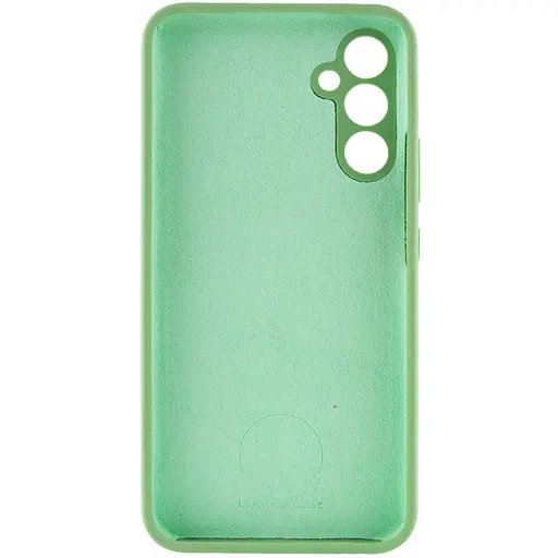 Чехол Lakshmi Silicone Cover Full Camera AAA для Samsung Galaxy S24+ Мятный/Mint - фото 3