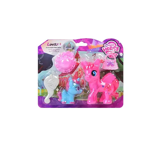 Конячка My Little Pony, 2 шт. (12 см, 7 см), аксесуари (В асортименті)