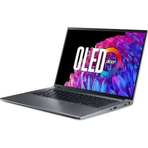 Ноутбук ACER Swift X 14 OLED SFX14-72G-59FN, (NX.KR7EX.004), Intel Core Ultra 5 125H до 4.5GHz, 14.5" 2.8K, 16GB, SSD 512GB, NVIDIA GeForce Gray - фото 5