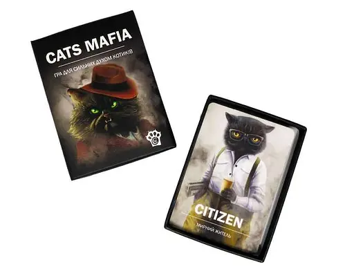 Настольная игра Woodcat Котомафия (Cats Mafia) (89351) - фото 5