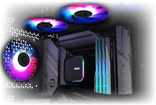 СВО MSI MAG CoreLiquid A13 360 Black (MAG CORELIQUID A13 360) - фото 5