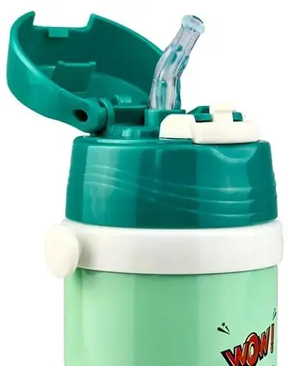 Дитячий харчовий термос Magio MG-1049 кришка із замком 350 мл Зелений - фото 3