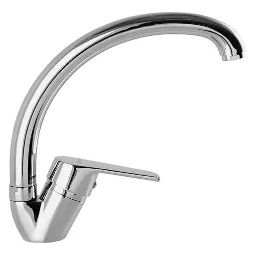 Смеситель для кухни Domino Blitz DBC-203S-WH Хром - фото 1