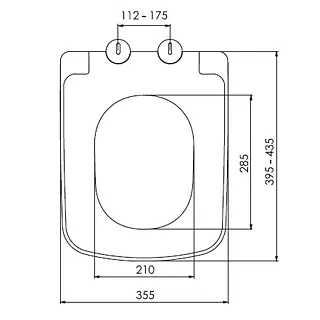 Сиденье для унитаза NKP Jota с крышкой и функцией микролифта 0413 - фото 6