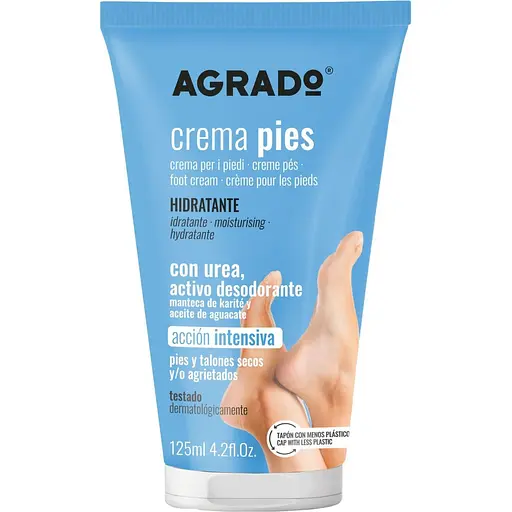 Крем для ніг Agrado Moisturising Foot Cream зволожуючий 125 мл
