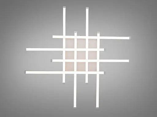 Світлодіодна стельова люстра Romin біла 8 модулів 90 Вт - фото 2