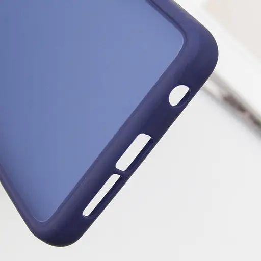 Чохол TPU+PC Lyon Frosted для Xiaomi Poco X3 NFC / Poco X3 Pro Navy Blue - фото 6