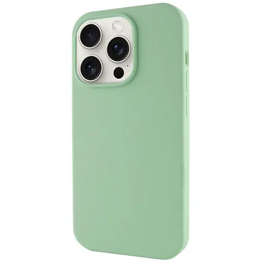 Чохол Epik Silicone Case Full Protective AA NO LOGO для Apple iPhone 16 Pro 6.3 Зелений/Pistachio - фото 2