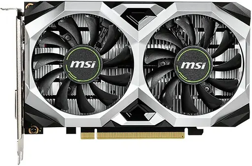 Відеокарта MSI GTX 1650 4Gb D6 Ventus XS OC (GTX 1650 D6 VENTUS XS OC) (GDDR6, 128 bit, PCI-E 3.0 x16) Б/в - фото 1