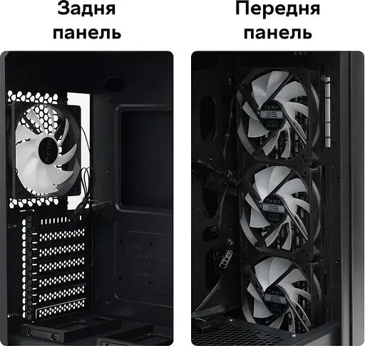 Корпус RZTK PcCooler Master RP300 Mesh ARGB 4F (RP300 Mesh), б/у - фото 15