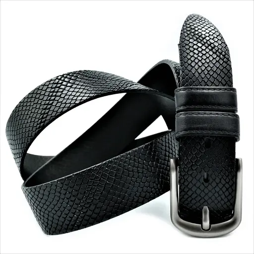 Ремінь шкіряний Weatro чоловічий 110-125х4 см acs0014095 - фото 4