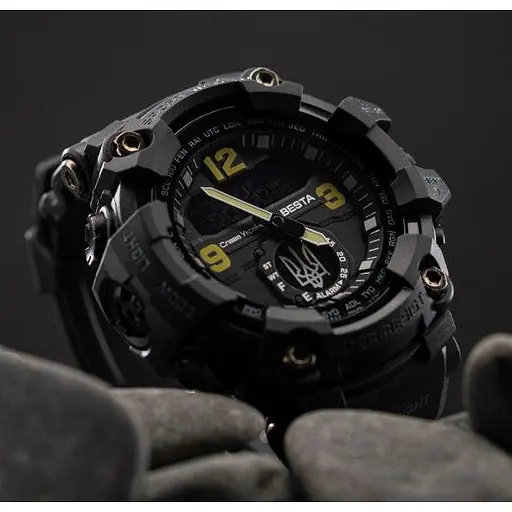 Мужские наручные часы Besta Symbol (Черные) - фото 3