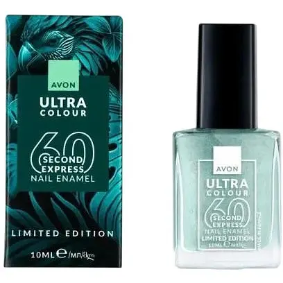 Швидковисихаючий лак для нігтів Avon УльтраКолір за 60 секунд Cloudy Sky 10 мл (494693243) - фото 1