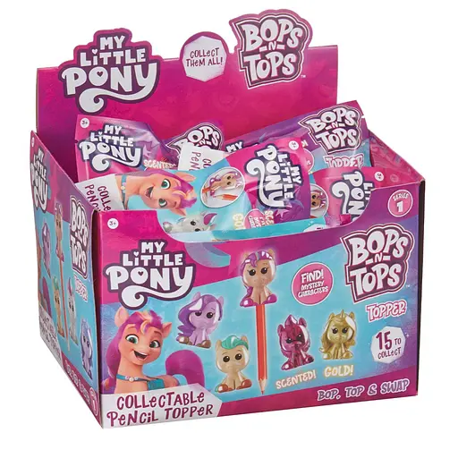 Колекційна фігурка-топпер Мій маленький поні HTI 1828023 серії Bops & Tops - фото 2