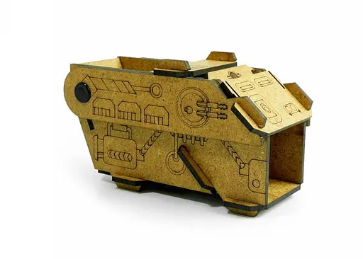 Аксесуар Вежа для кубиків Pandora's Box Studio MDT-7 Мобільна башта оборони Dice Tower Mobile Defense Tower (LP006-064) - фото 8