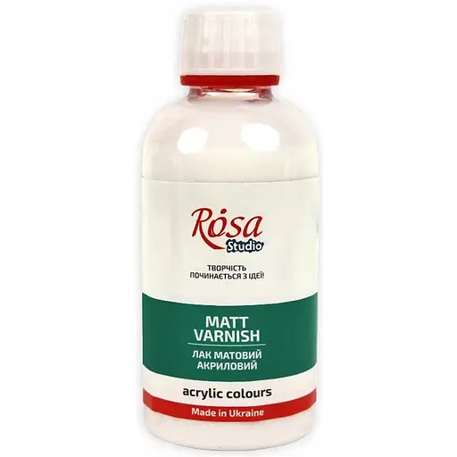 Лак акриловий Rosa Studio матовий 250 мл - фото 1