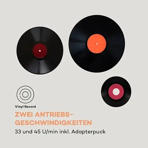 Програвач вінілу Auna TT -Play PLUS 20 Вт (10035273) - фото 7